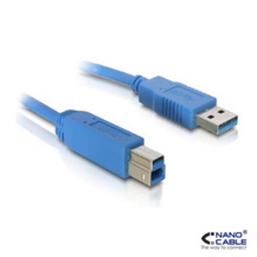 Cable Usb 3.0 Impresora Tipo A/m-b/m Azul 2.0 M Nanocable 10.01.0802-bl con  Ofertas en Carrefour | Las mejores ofertas de Carrefour