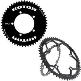 Rotor Chainring C 52at - Bcd110x5 - Outer - Negro - Aero