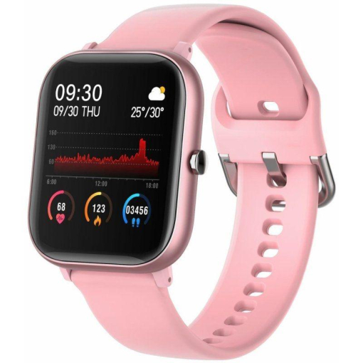 Smartwatch Jocca Pharma Jp047r/ Notificaciones/ Frecuencia Cardíaca/ Rosa  con Ofertas en Carrefour | Las mejores ofertas de Carrefour