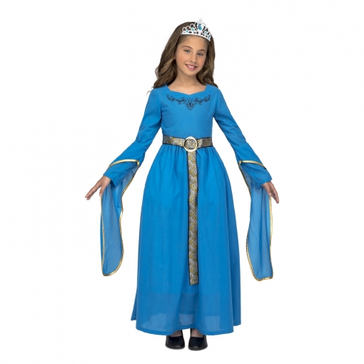 famélico Ciro Fraude Disfraz Princesa Medieval Azul Para Niña con Ofertas en Carrefour | Las  mejores ofertas de Carrefour