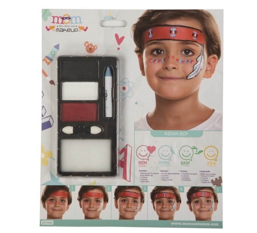 Kit De Maquillaje De Indio Infantil con Ofertas en Carrefour | Las mejores  ofertas de Carrefour