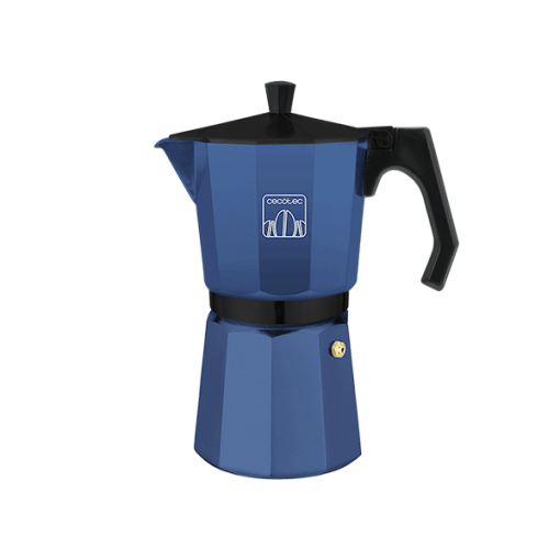 Cafetera Italiana Mokclassic 1200 Blue Cecotec con Ofertas en Carrefour |  Las mejores ofertas de Carrefour