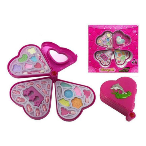 Estuche De Maquillaje Corazón Rosa con Ofertas en Carrefour | Las mejores  ofertas de Carrefour