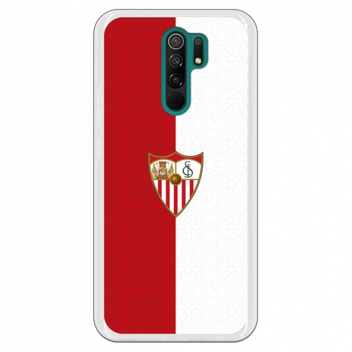 Carcasa Para Xiaomi Redmi 9 - Sevilla Rojiblanco Escudo Cl