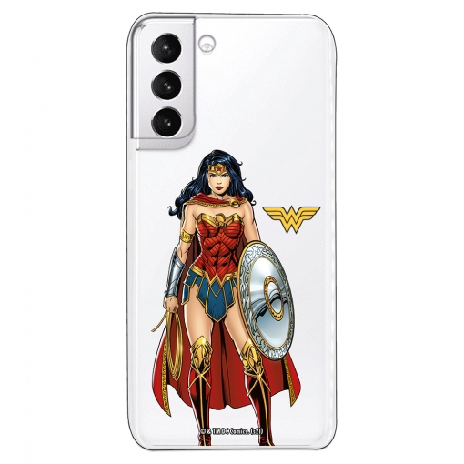 Carcasa Para Samsung Galaxy S21 Plus - S30 Plus - Jl Wonder Woman Escudo