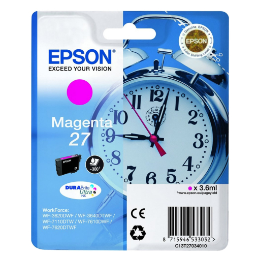 Cartucho Epson 27 Amarillo con Ofertas en Carrefour | Las mejores ofertas  de Carrefour