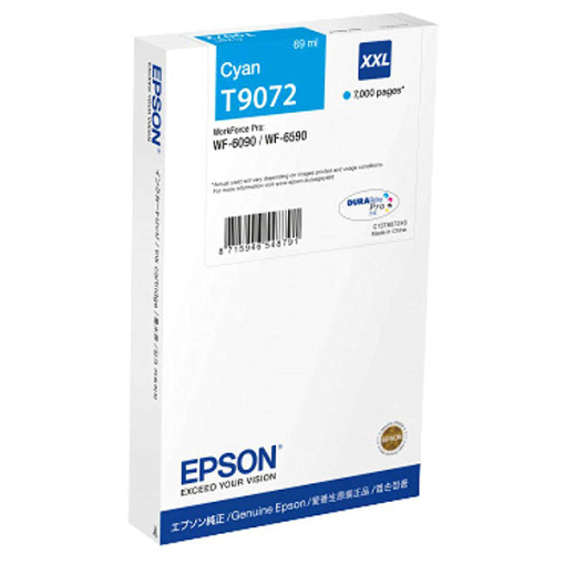 Epson T9072 Xxl Cartucho Cyan Tinta Original con Ofertas en Carrefour | Las  mejores ofertas de Carrefour
