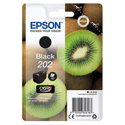 Epson 202 Claria Premium Cartucho Negro Tinta Original con Ofertas en  Carrefour | Las mejores ofertas de Carrefour