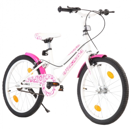 Bicicleta Para Niños 20 Pulgadas Rosa Y Blanco Vidaxl con Ofertas en Carrefour | Las ofertas de Carrefour