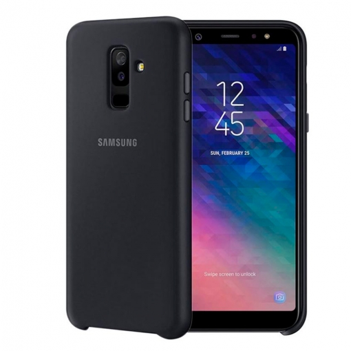 miembro Kent la seguridad Funda Original Para Samsung Galaxy A6 Plus 2018 - Dual Layer Negro con  Ofertas en Carrefour | Las mejores ofertas de Carrefour