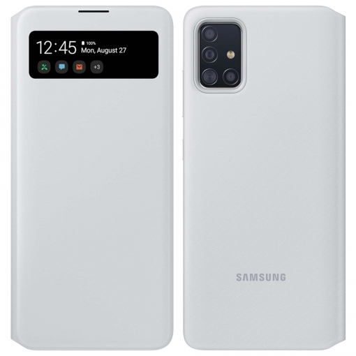 Funda Samsung S Wallet Cover Galaxy A51 - Blanco con Ofertas en Carrefour | Las mejores ofertas de Carrefour