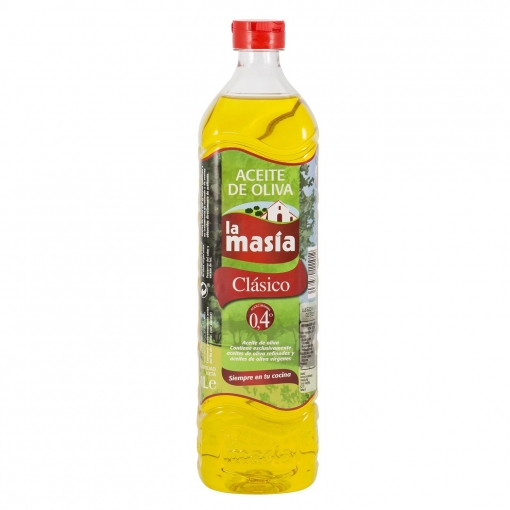 Aceite de oliva 0,4º La Masía 1 l.