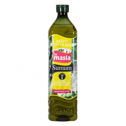 Aceite de oliva intenso 1º La Masía 1 l.