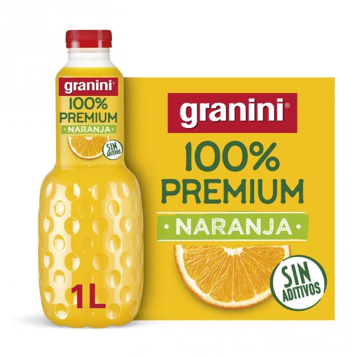 Zumo de naranja 100% Fruta Granini botella 1 l. 