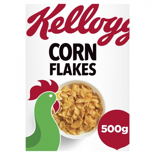 Cereales de maíz Corn Flakes Kellogg's 500 g.