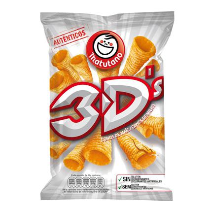 Conos de maíz Matutano 3D 85 g.