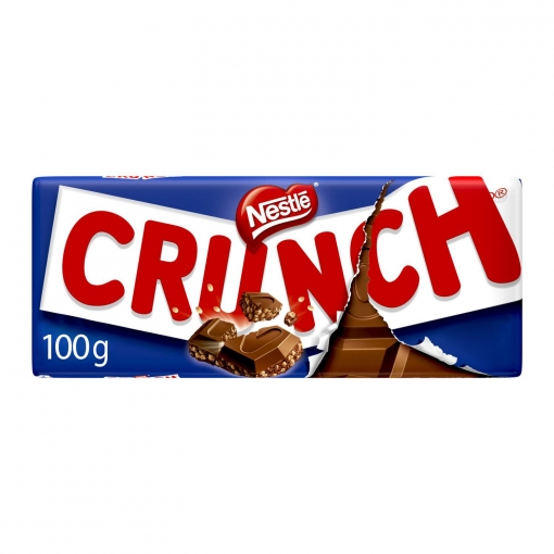 Chocolate crujiente Crunch Nestlé sin gluten 100 g.