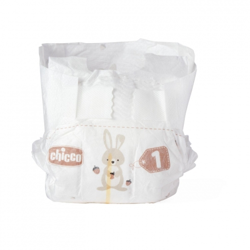 Pañales ultra absorbentes Chicco Airy Newborn T1 (2-5 kg) 27 ud.
