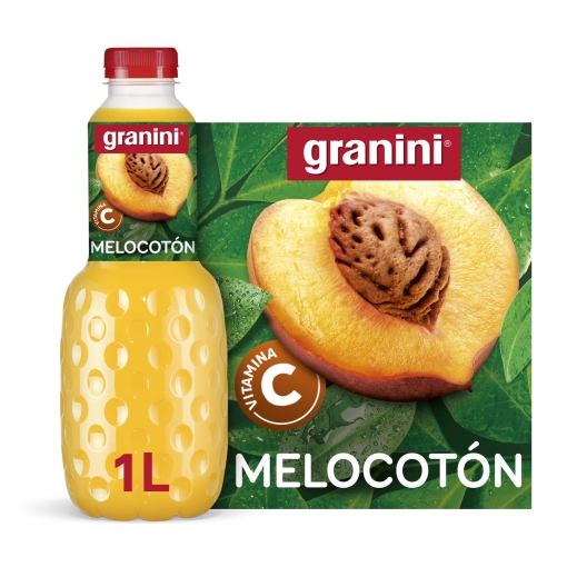 Néctar de melocotón Granini botella 1 l.