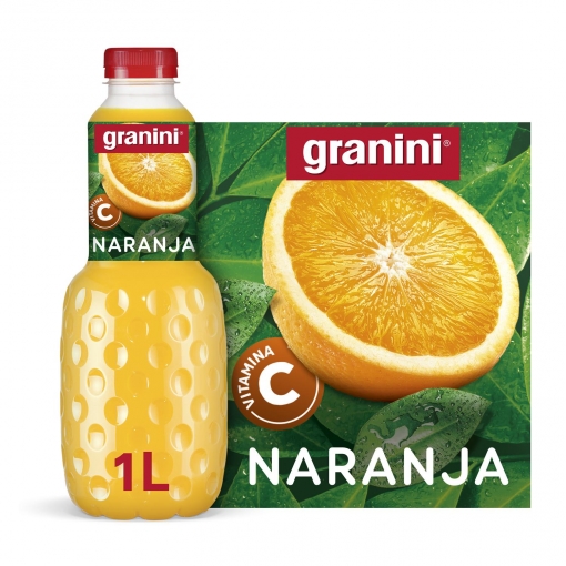 Néctar de naranja Granini botella 1 l.