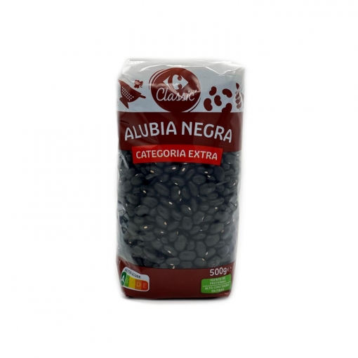 Alubia frijol negro Classic Carrefour 500 g.