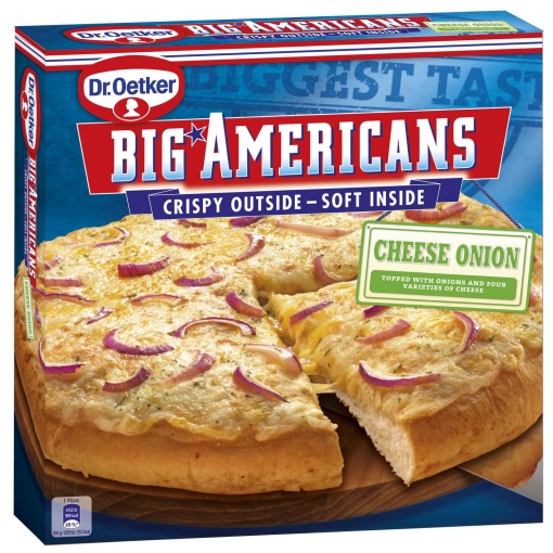 Pizza cheese onion Big Americans 385 g