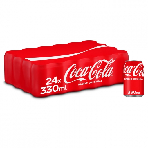 Coca Cola pack 24 latas 33 cl. | Supermercado compra online