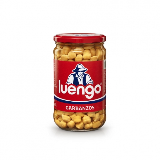 Garbanzo cocido categoría extra Luengo 400 g.