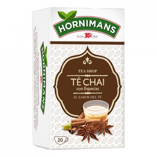 Té Chai con especias en bolsitas Hornimans 20 ud.