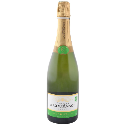 Champagne Charles de Courance brut ecológico 75 cl.