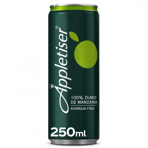 Appletiser 100% zumo de manzana con burbujas finas lata 25 cl.
