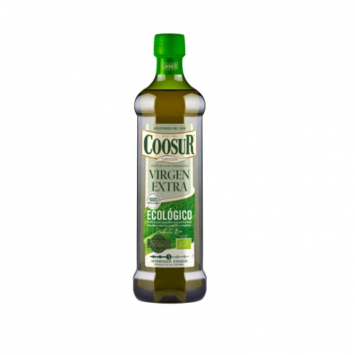 Aceite de oliva virgen extra ecológico Coosur 1 l.