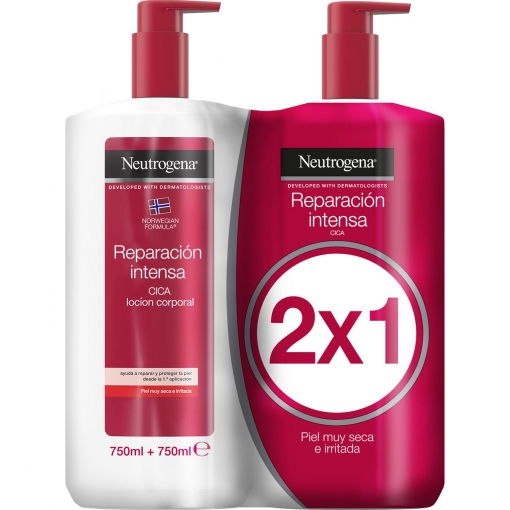 Loción corporal reparación intensa para piel seca Neutrogena 750 ml.