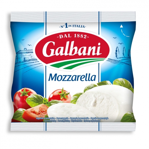 Queso mozzarella Italiana Galbani 125 g.