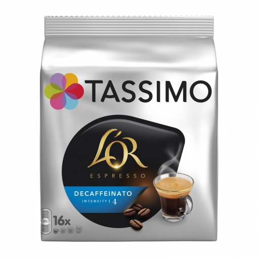 sonido Variante Negar Café descafeinado en cápsulas L'Or Espresso Tassimo 16 unidades de 6,6 g. |  Carrefour Supermercado compra online