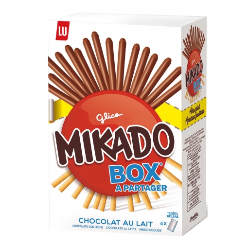 Palitos de chocolate Mikado Lu 300 g.