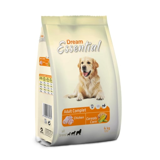 Comida de pollo y cereales para perros adultos Dream Essential 4 kg