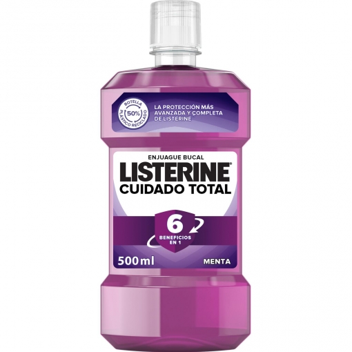 Enjuague bucal Cuidado Total Listerine 500 ml.