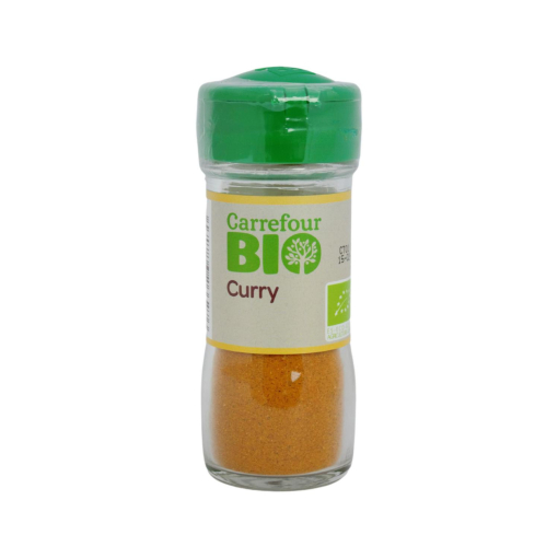 Curry ecológico Carrefour Bio 30 g.