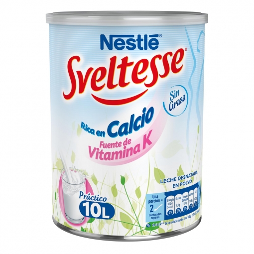 Leche en polvo desnatada Sveltesse Nestlé 1 kg.
