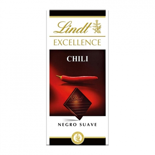 Chocolate negro con chilli Lindt Excellence 100 g.