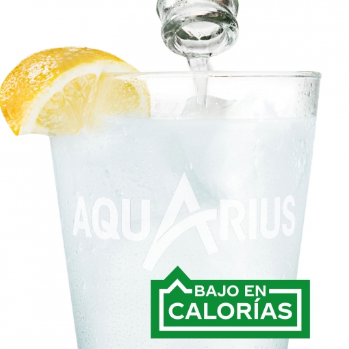 Aquarius sabor limón pack 4 botellas 1,5 l.