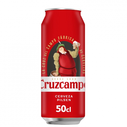 Cerveza Cruzcampo Pilsen lata 50 cl.