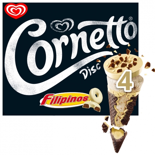 Cono Filipinos Cornetto Disc 4 ud.