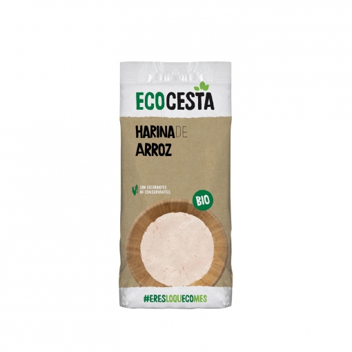 Harina de arroz integral ecológica Ecocesta 500 g.