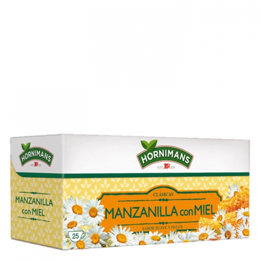 Manzanilla con miel en bolsitas Hornimans 25 ud.