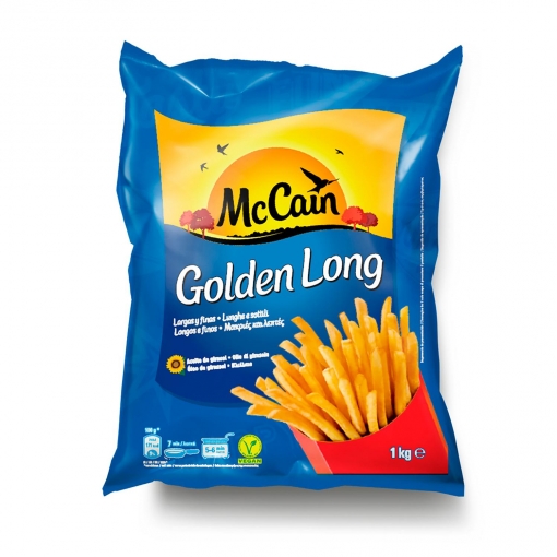 Patatas fritas Golden Long Mc Cain 1 kg.
