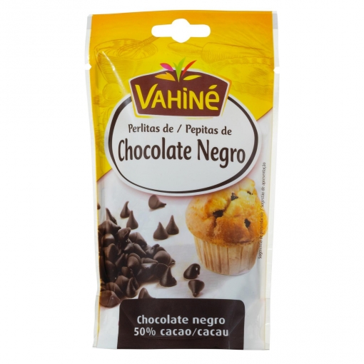 Perlitas de chocolate Vahiné 100 g.