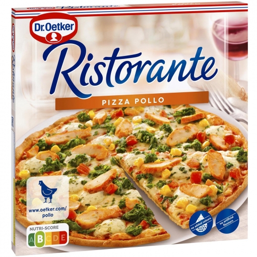Pizza de pollo Ristorante 355 g.