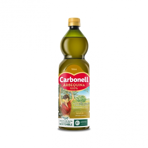 Aceite de oliva virgen extra arbequina Carbonell 1 l.